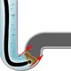 thumbnail image 4 of Sonda de desatasco BR-Vie para tubería de alta presión de 15 m, sistema antidoblado, conector interior de cobre recubierto de PVC, resistencia máxima 160 bares con 4 adaptadores esquí esquí Gafas de esquí, 4 of 5