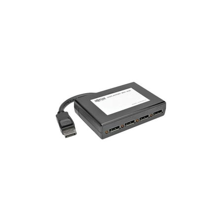 UPC: 0037332193209 | Tripp Lite B156-004-V2 4-Port DisplayPort 1.2 Multi-Stream Transport (MST) Hub 3840 x 2160 (4K x 2K) UHD