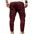 thumbnail image 2 of Lorytime Mens Cargo Pants with Elastic Waist Wid Waisted Joggers Full Length Sports Trousers with Pockets Outwear, 2 of 6