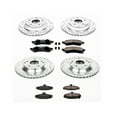 thumbnail image 3 of PowerStop Front and Rear Z23 Evolution Sport Carbon-Fiber Ceramic Brake Pad and Drilled & Slotted Rotor Kit Fits: CHEVROLET Select Models K1518, 3 of 10