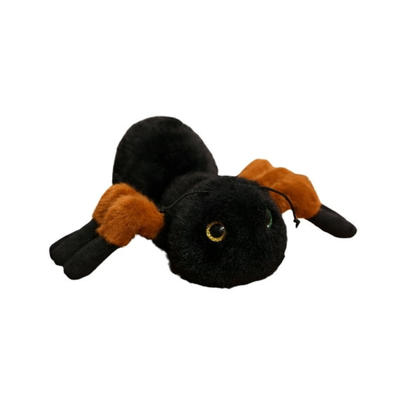 Creative Funny Ant Plush Toy with Prank Prop Feature, 20cm Soft Stuffed Ant for Bag Keychain Decoration, Gag Gift for Adults,Brown