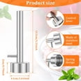 thumbnail image 3 of HLONK Falafel Scoop Stainless Steel Falafel Meatball Maker Spring Design Falafel Maker Scoop Rustproof Meatball Falafel Baller Maker Tool for Kitchen, 3 of 11