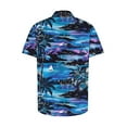 thumbnail image 5 of Awdenio Hawaiian Shirt for Men Summer Beach Casual Short Sleeve Button Down Shirts Printed Tropical Vacation Shirts, 5 of 5