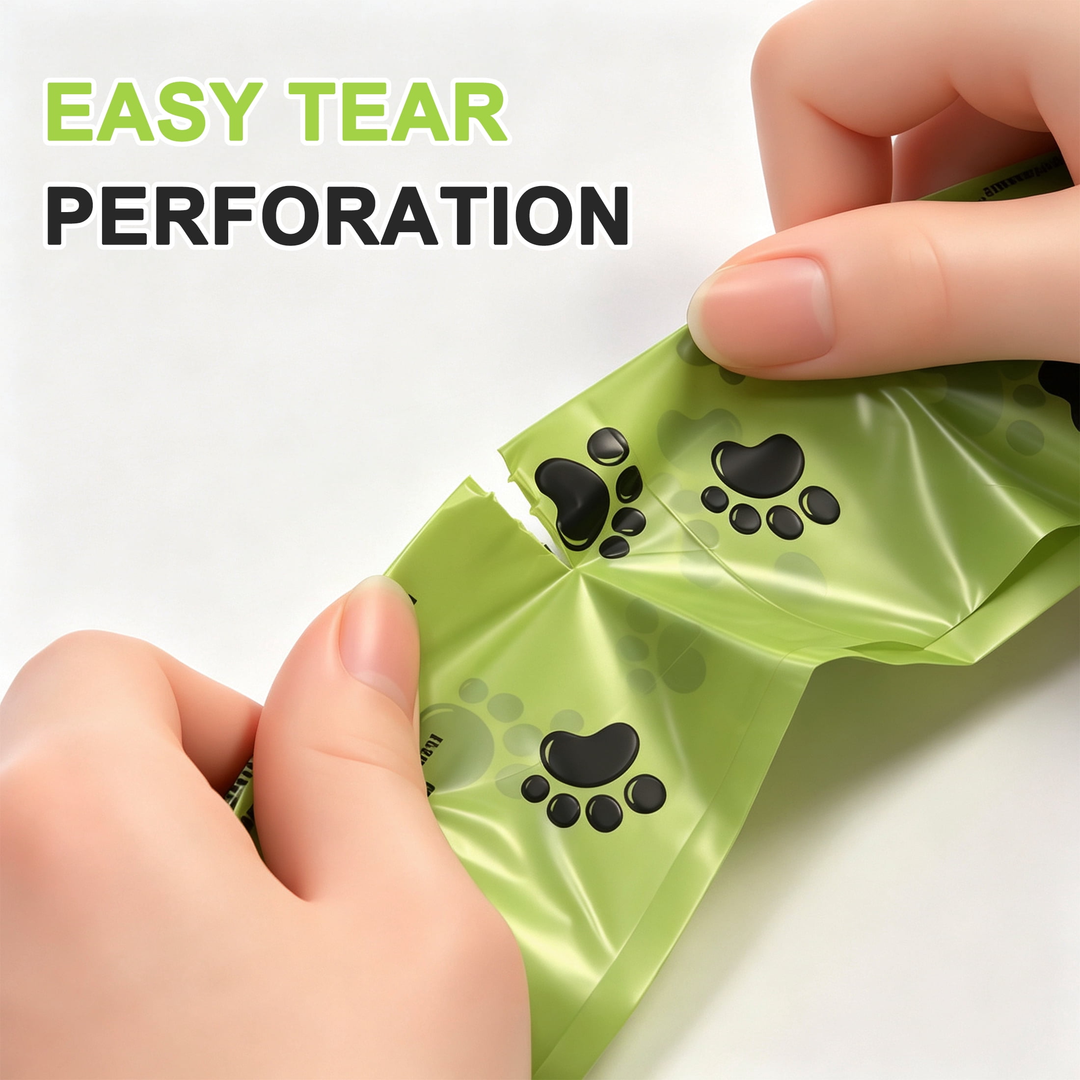 GARITIN Dog Poop Bags, 540 Count Scented Pet Waste Bags, Leak Proof Doggy Poop Bags with Free Dispenser