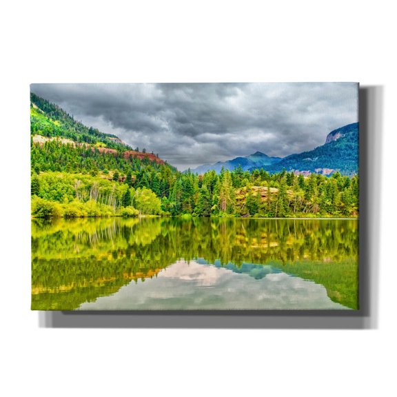 Epic Graffiti 'Lake Lenore 2' by Mark A Paulda, Canvas Wall Art, 26"x18"