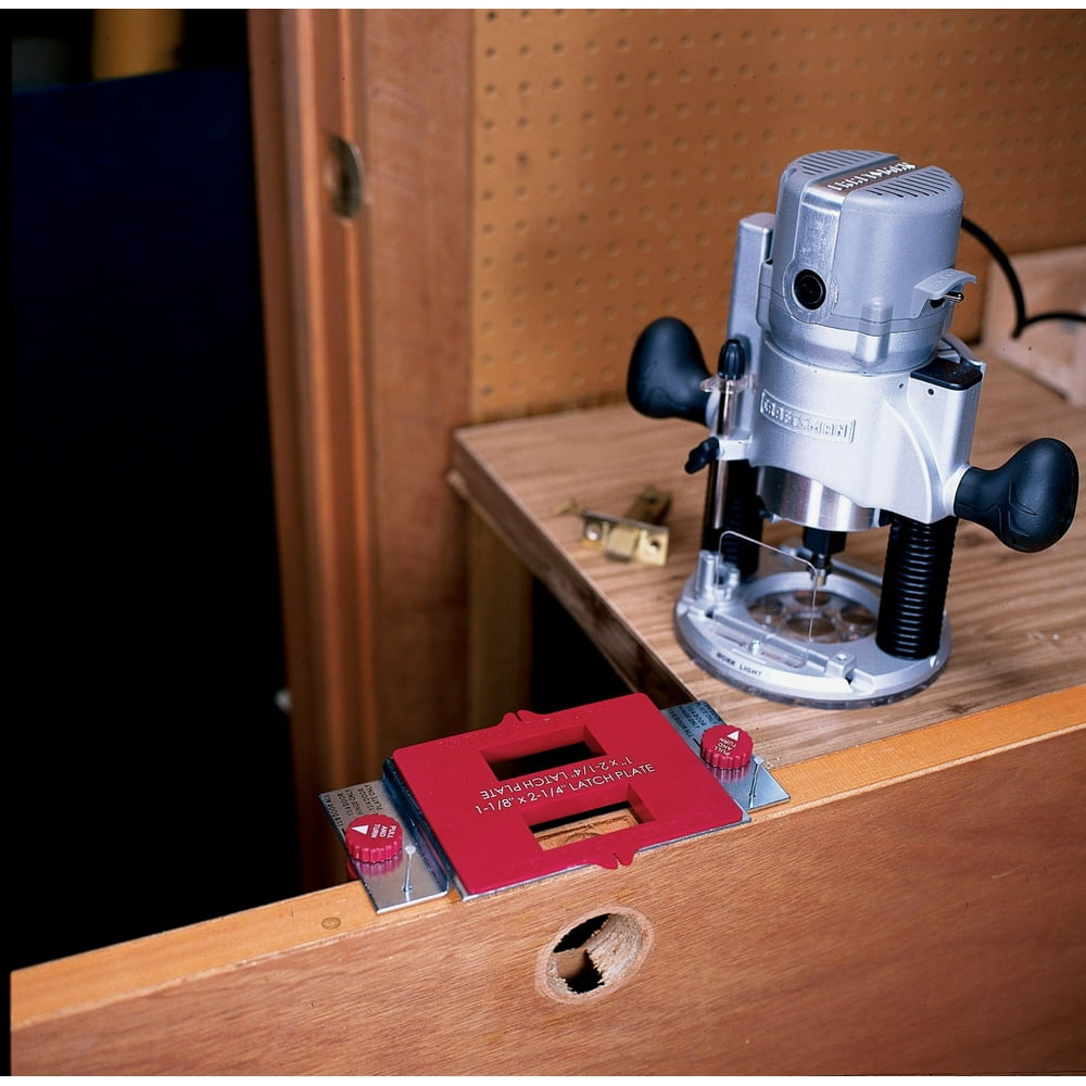 Milescraft 1215 Strike Door Plate Mortising Kit