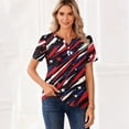 thumbnail image 4 of USA 250th Anniversary T Shirts for Celebrate Anniversary of America Patriotic Veteran Tee America 250 Merchandise Short-Sleeved Top for Woman, 4 of 5
