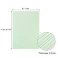thumbnail image 2 of Unique Bargains Shimmer Cardstock Paper 25 Sheets, 8x11.5 Inch 92 Lb/250gsm, Light Green, 2 of 6