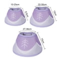 thumbnail image 6 of Tnobhg Pet Collar Adjustable Soft Cat Recovery Collar Comfortable Breathable Pet Cone Collar for Post-Surgery, 6 of 8