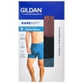 thumbnail image 2 of Gildan Performance Men's BareSoft Boxer Briefs, 3-Pack, Sizes S-2XL, 6" Inseam, 2 of 7