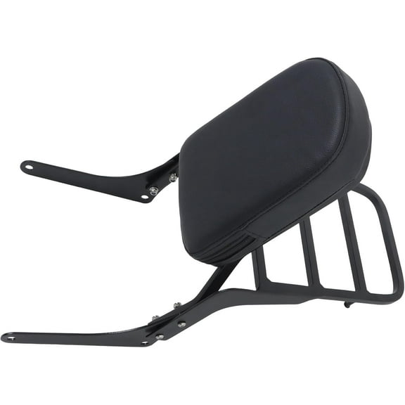 munirater Backrest Sissy Bar with Luggage Rack Replacement for Honda CMX250 CMX250CD CMX250CL 1985-2015 Black