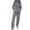 Gray womens outfit sets, variant on up to 60% off Gifts Usmixi Loungewear Set for Women Plush Pajama Sets for Women Casual Solid Fleece Pullover Hoodies Top and Long Pant Matching Set Homewear Lounge Sets with Pocket Holiday