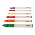 thumbnail image 1 of 6pcs Crochet Hooks Ergonomic Handle Recognizable Size Different Colors Plastic Crochet Needle Kit for Weaving Blankets, 1 of 7