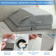 Adjustable Leg Elevation Pillows for Swelling After Surgery, Cooling