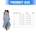 thumbnail image 5 of High Waist Dress For Special Occasion Fashionable Sleeveless Wrap Dress, 5 of 20