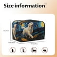 thumbnail image 5 of Fotbe Vintage Starry Sky Labrador A for Two Slice Toaster Cover, Fingerprint Protector, Super Soft Appliance Cover And Dust Cover,Bread Dust Cover & Fingerprint Protection, 5 of 7