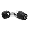 thumbnail image 2 of Mishimoto Aluminum -8AN 90 Degree Fitting - Black, 2 of 2