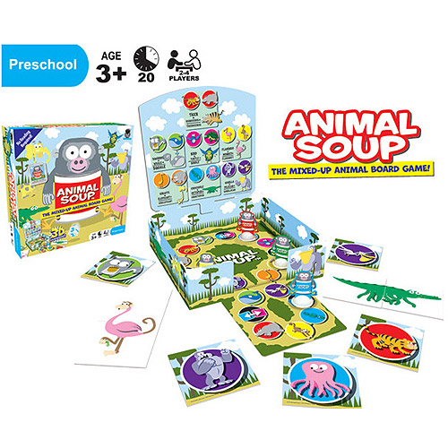 Haywire Animal Soup MixedUp Animal Board Game