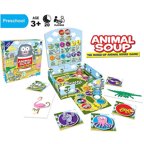 Haywire Animal Soup MixedUp Animal Board Game