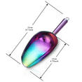 thumbnail image 5 of ReaNea Stainless Steel Rainbow Ice Scoop 6oz, Colorful Metal Ice Scooper for Ice Maker, Food Scoop, 5 of 9