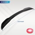 thumbnail image 5 of Trunk Wing Spoiler Body Kit for Honda Civic 22-24 Sedan SI RS Style Glossy Black, 5 of 8