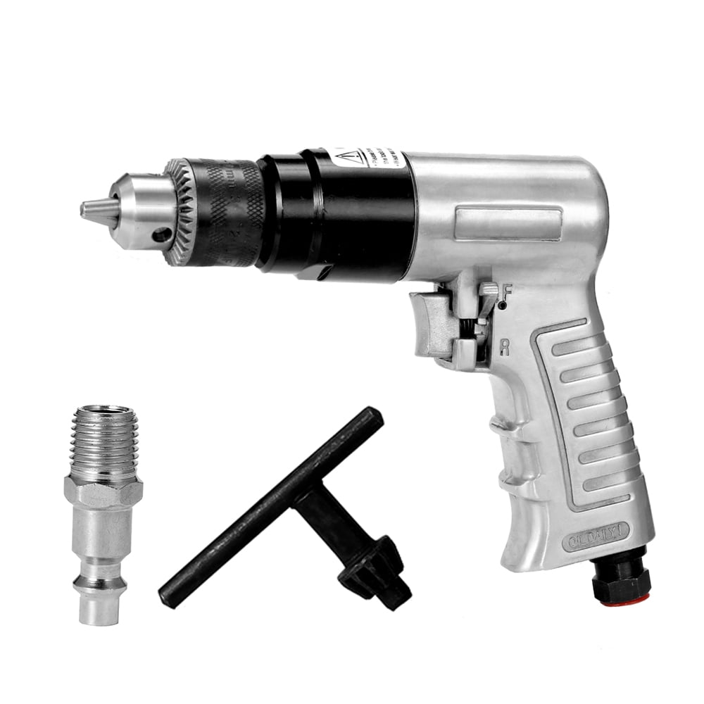 3/8 1800RPM HighSpeed Pistol Type Pneumatic Gun Drill Mini Reveraible
