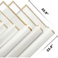 thumbnail image 3 of 20 Sheets Flower Wrapping Paper - Flower Bouquet Wrapping Paper for DIY Crafts Packaging, Waterproof Flower Paper Wrap for Wedding, Birthday, Flower Shop (White, 22.8''x22.8''), 3 of 6