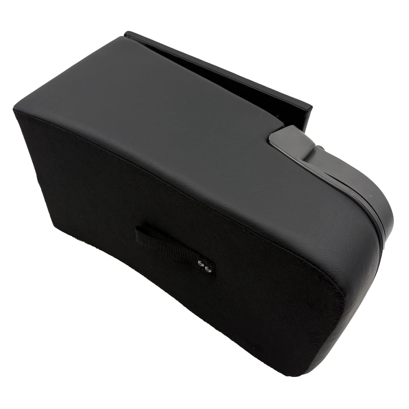 Universal Truck Bench Seat Console with Cup Holders, Black