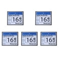 thumbnail image 1 of 5X Carte Mémoire Flash Compacte 16 Go Professionnelle (Blanc&Bleu), 1 of 3