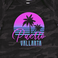 thumbnail image 4 of Inktastic Retro 80s Puerto Vallarta Boys or Girls Baby Bodysuit, 4 of 5