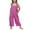 B135 Hot Pink girls clothes clearance under $5, variant on Girls Clothes under $5! Cagogo Tween Girls' Casual Sleeveless Jumpsuits Overalls Spaghetti Strap Loose Wide Leg Cotton Linen Romper Long Pants Rompers with Pockets 5-14 years