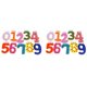 thumbnail image 1 of 20x Funky Fun Colorful Magnetic Numbers Wooden Fridge Magnets Kids Educational Toys G, 1 of 4