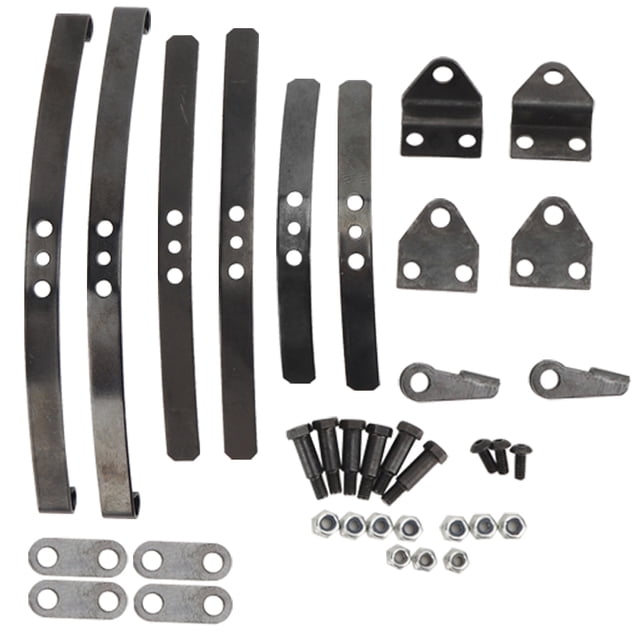 High Simulation Steel RC Car Leaf Spring Kit, Front Leaf Type Suspension, For 1/14 RC Truck RC Vehicles RC Model DIY RC Model