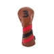 thumbnail image 3 of Protector de madera de la cubierta del palo de golf de la cubierta de la cabeza, cubierta de la cabeza del golf para golf negro 3, 3 of 8