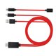 thumbnail image 4 of Reemplazo para Note2 / 3 S2 / S3 / S4 / S5 Cable de pantalla HD Adaptador convertidor de video de TV universal Cable USB Inevent EL1216-03B, 4 of 5