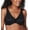 Black, variant on Women's Playtex 4833 Ultra Soft No Poke Dreamwire Underwire Bra (White 40C)