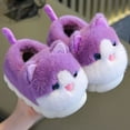 thumbnail image 2 of Girls Cartoon Slippers Warm Indoor Winter Shoes Kids Home Footwear Clothes, 2 of 5