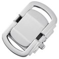 thumbnail image 4 of Slide Click Buckle Automatic Alloy Belt Accessory Ratchet Belt Buckle for Men, 4 of 10
