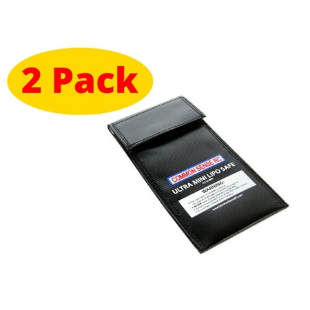 Quality Ultra Safe - 2-Pack of Ultra Mini Lipo Safe Charging & Storage Bag