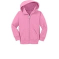 thumbnail image 3 of Precious Cargo Boys Full-Zip Hooded Sweatshirt, 3T, Candy Pink, 3 of 4