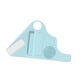 thumbnail image 4 of Almohadilla de silicona para maquillaje, almohadilla limpiadora de brochas, guante de silicona compacto y portátil, soporte multiusos para brochas de Azul, 4 of 8