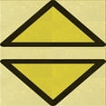 thumbnail image 1 of Ahgly Company Machine Washable Indoor Square Transitional Dark Yellow Green Area Rugs, 5' Square, 1 of 7