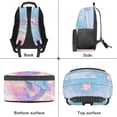 thumbnail image 6 of Yuyamidu Whale Axolotl Backpack for Kids 5-7 Girls Cute Backpacks for School Bag 3Rd Grade Bookbags Primary School Bookbag Middle School Shoulder Bag, 6 of 7