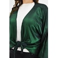 thumbnail image 4 of Cardigan con brillo Roman Fashion /Tallas Extras, 11847 (Verde botella) verde oscuro 42, 4 of 6