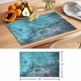 thumbnail image 6 of Teal Blue Placemats Set of 4 Ombre Modern Abstract Place Mats Table Mats Kitchen Dining Home Outdoor Party Table Decoration, 6 of 9
