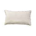 thumbnail image 3 of Better Homes & Gardens Ivory Handcrafted Decorative Pillow, 14" x 14", Abstract Design, 3 of 5