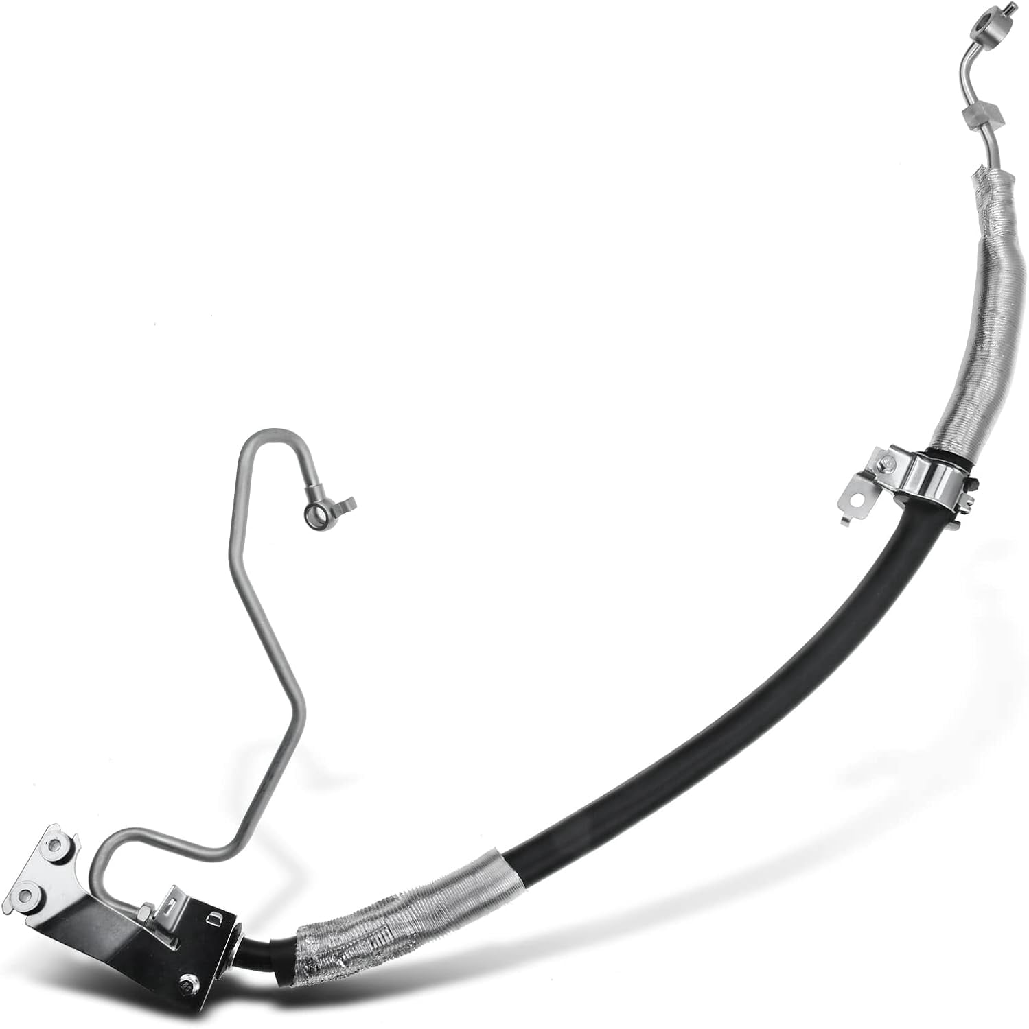 A-Premium Power Steering Pressure Hose Line Assembly Compatible with Nissan Murano 2009 2010 2011 2012 2013 2014, 3.5L, with Washer, Pump to Rack/Gear