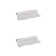 thumbnail image 3 of Naiovety Hojas para hornear barbacoa Papel para hornear de pulpa de resistente a altas temperaturas antiadherente a prueba de aceite blanco 5m * 30cm 2piezas Naiovety  CBP113519, 3 of 5