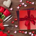 thumbnail image 2 of Crafting Delights, Valentines Day Acrylic Heart With Wide Application For Jewelry Making, Wedding Heart Decoration With Easy Practical DIY (200 Pieces, Red &amp; Pink), 2 of 5