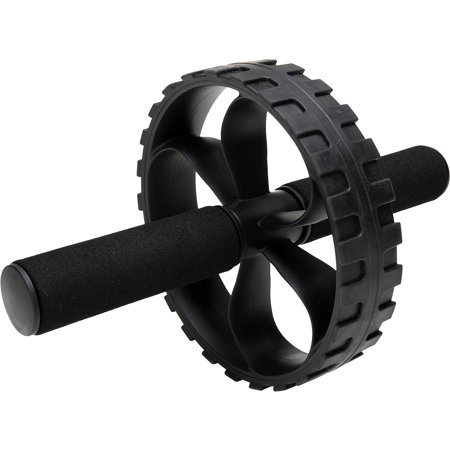 Mind Reader Black Ab Roller Wheel 7   (ABTIRE-BLK)